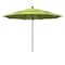 California Umbrella 11' Black Aluminum Market Patio Umbrella, Sunbrella Parrot 194061333242 - alternate 1